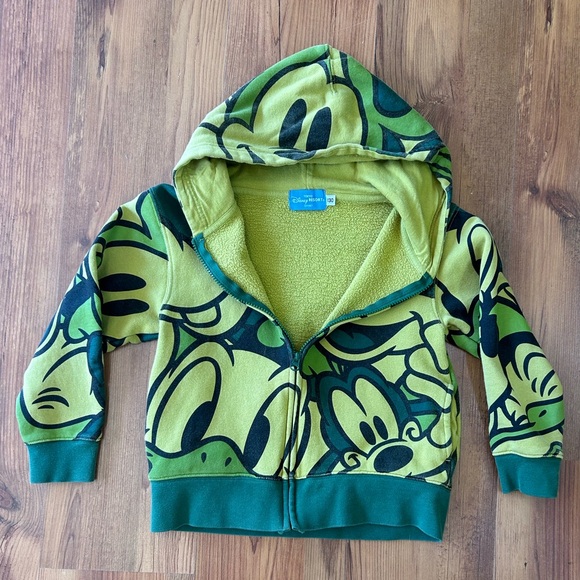 Tokyo Disney Resort All-Over Print Zip Hoodie Japan | Size 130 - Picture 5 of 7